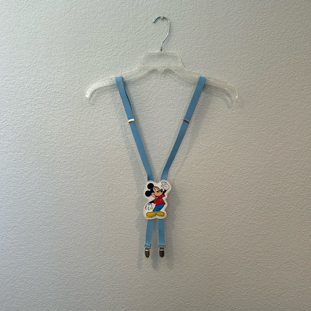 Kids suspenders- Mickey Mouse